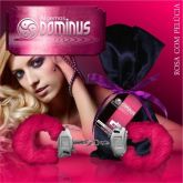 ALGEMA DE METAL COM PELUCIA (170GR) DOMINUS ROSA